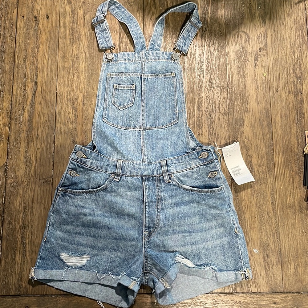Overall Shorts